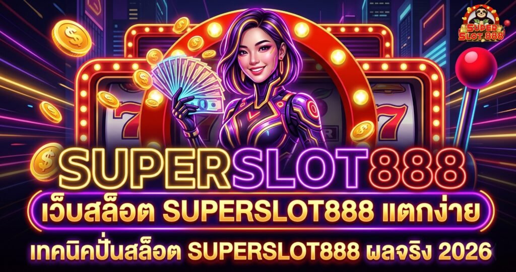 เทคนิคปั่นสล็อต SUPERSLOT888 สูตรลับจากเซียน ปรับใช้ได้ผลจริง 2026